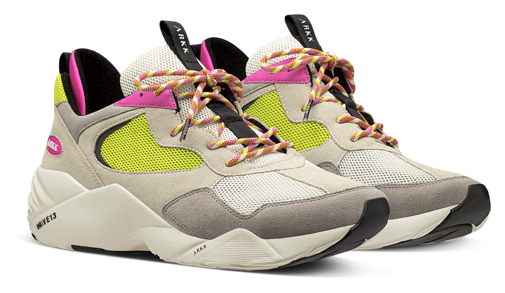 ARKK Collection Kanetyk Suede 2.0 W13 | Off White Bright Lemon | Women Kanetyk